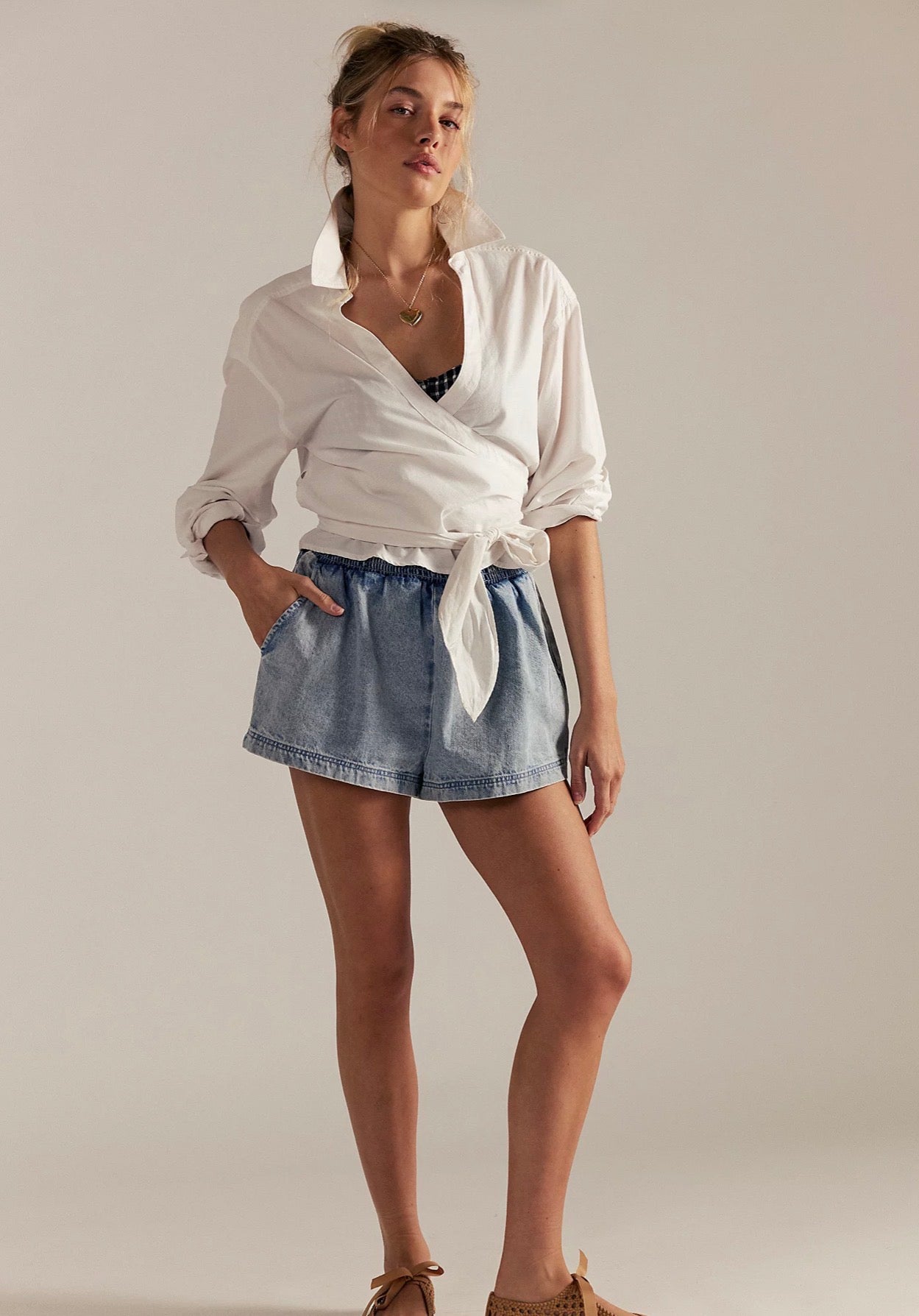 Cassius Denim Set - Bleachout