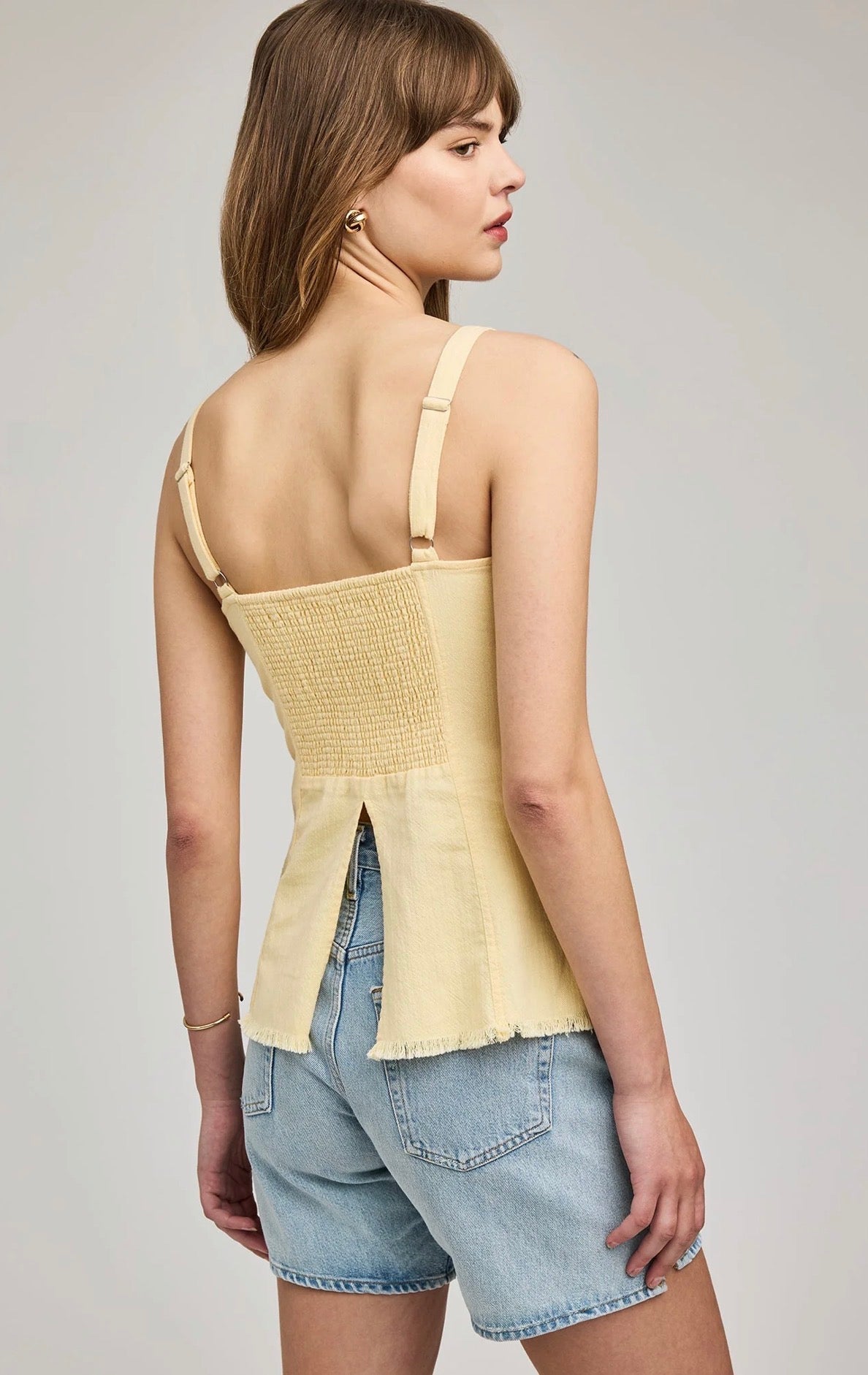 Inez Tank - Cornsilk