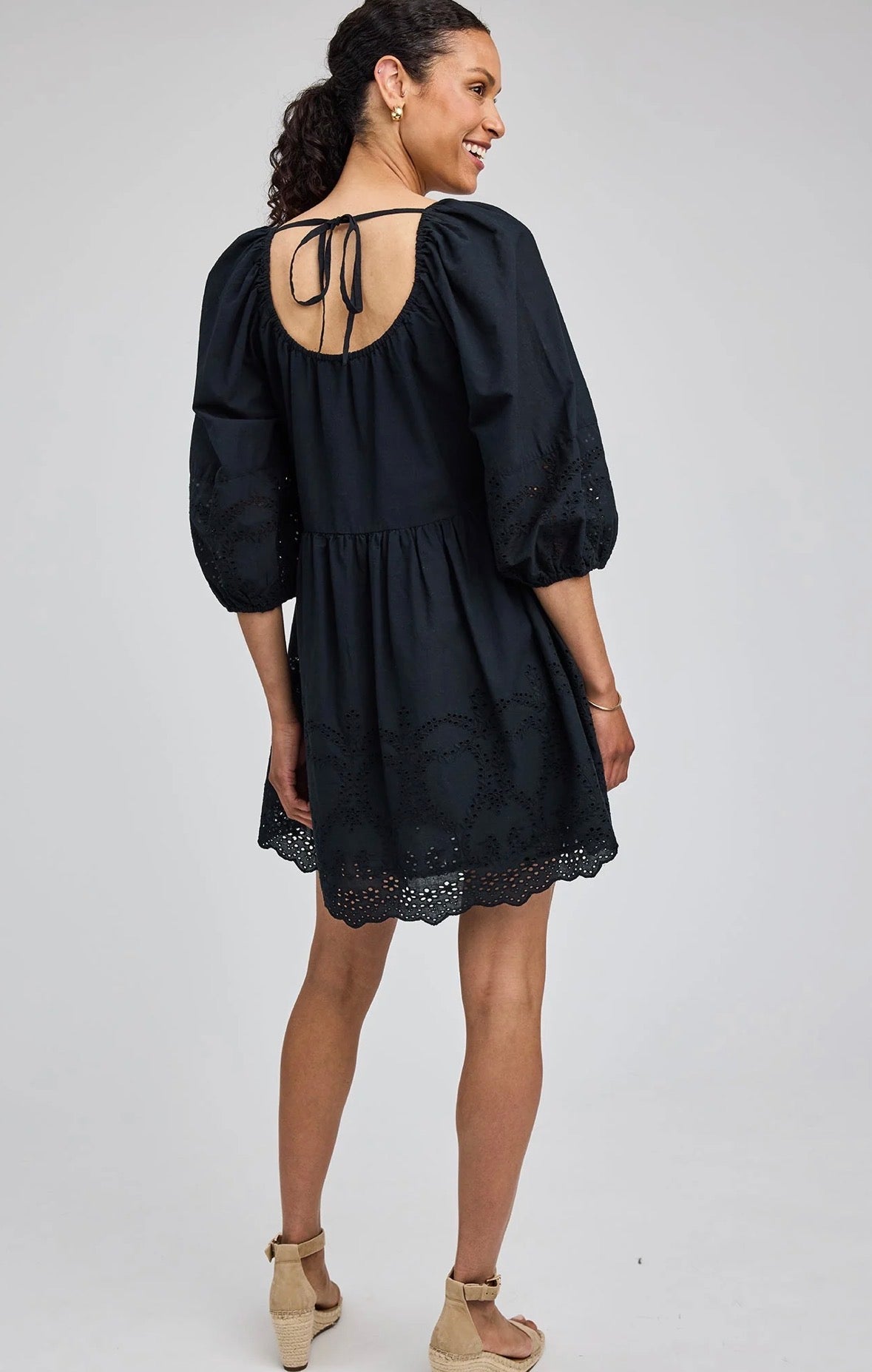 Coralina Mini Dress - Black