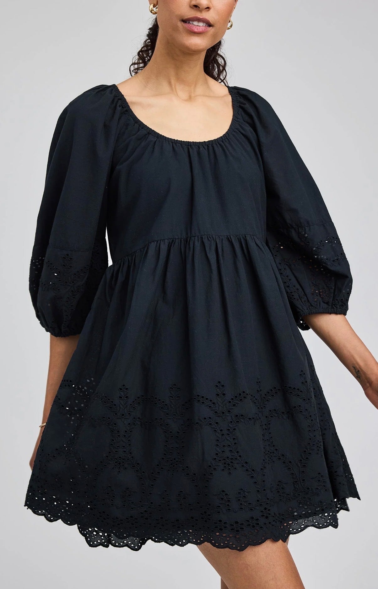Coralina Mini Dress - Black