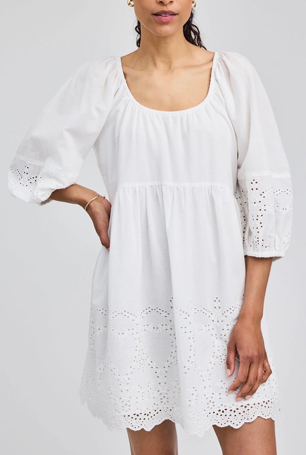 Coralina Mini Dress - White