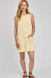 Casey Shift Dress - Cornsilk