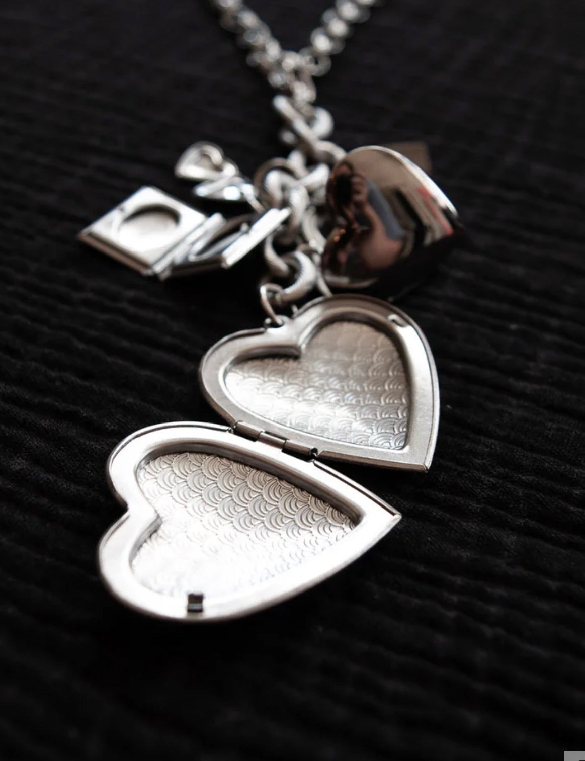 Crush necklace silver