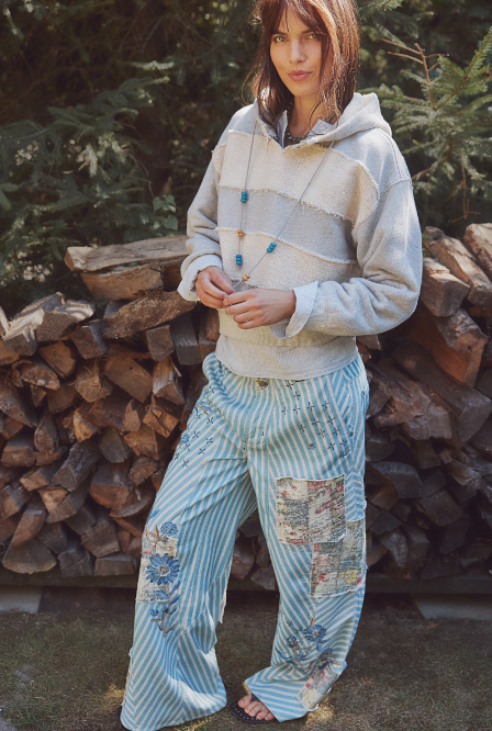 Camp Crush Hoodie- Heather Grey