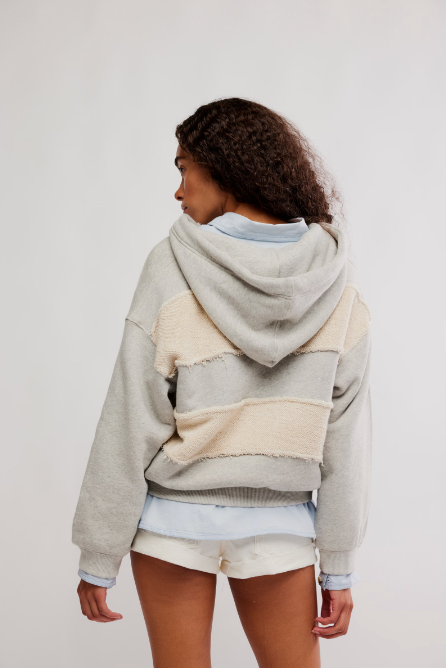 Camp Crush Hoodie- Heather Grey