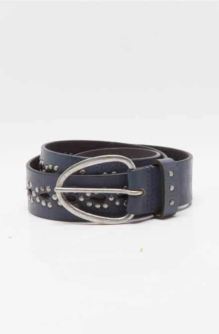 WTF Preston Stud Belt- Sea Salt