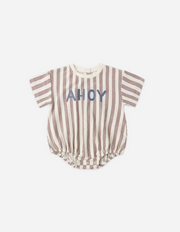 Relaxed Bubble Romper - Ahoy