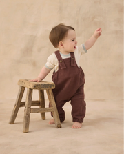 Cargo Baby Overall - Chocolate