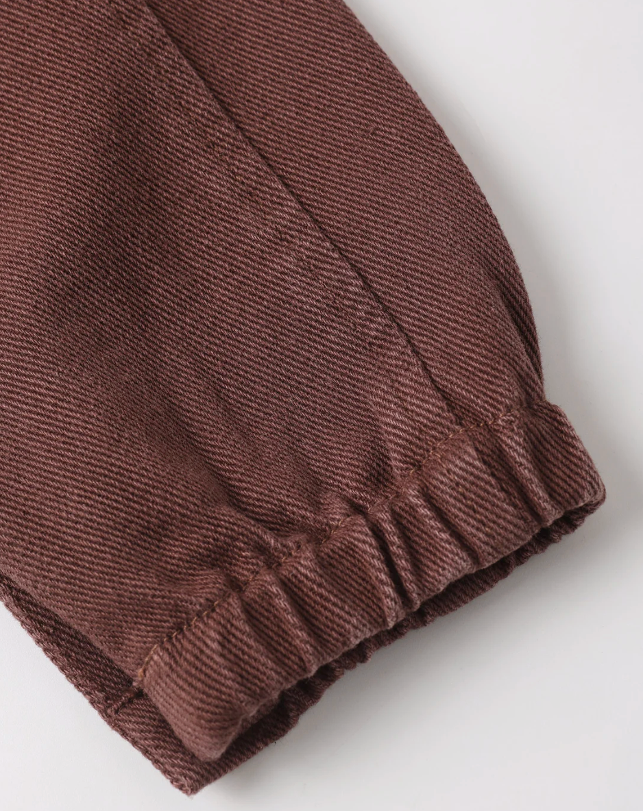 Cargo Baby Overall - Chocolate