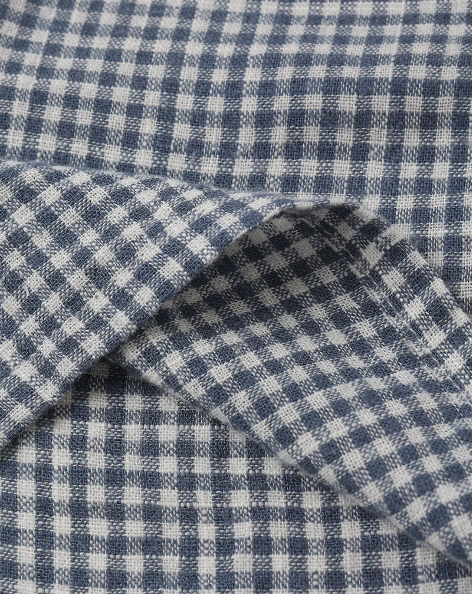 Perry Short - Marine Gingham