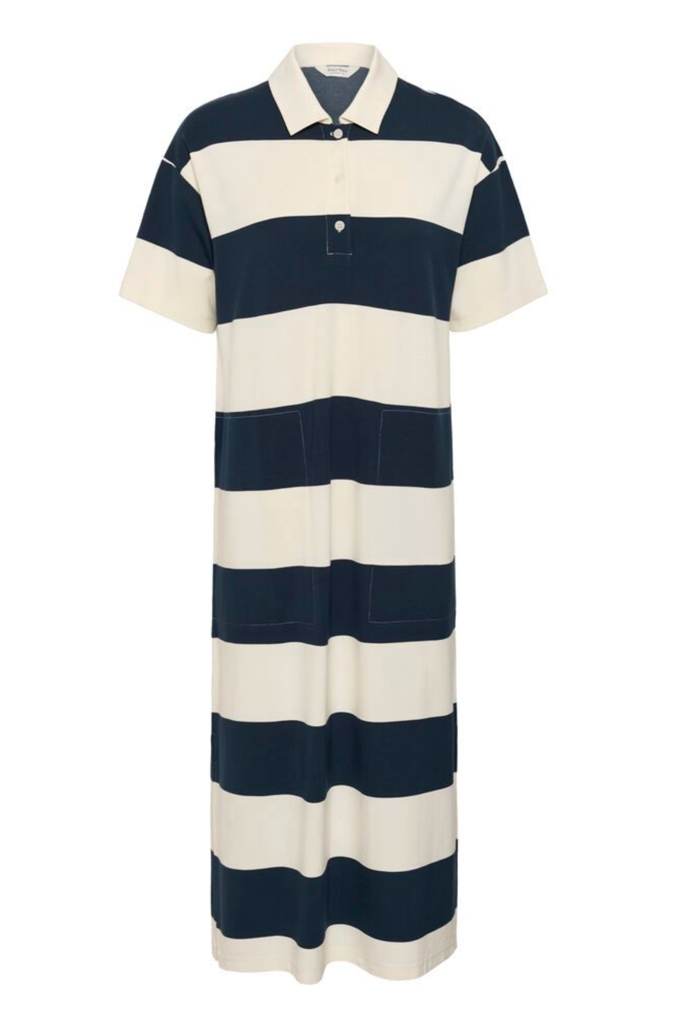 Alise Striped Dress - After Midnight Stripe