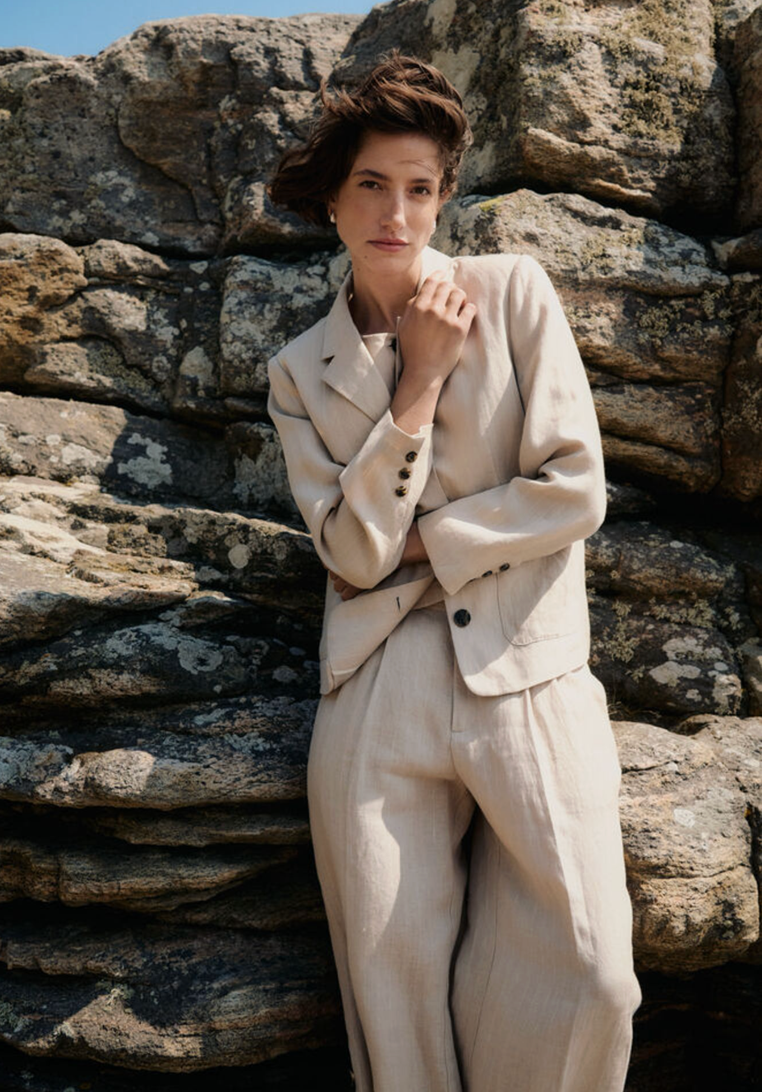 Alita Linen Blazer