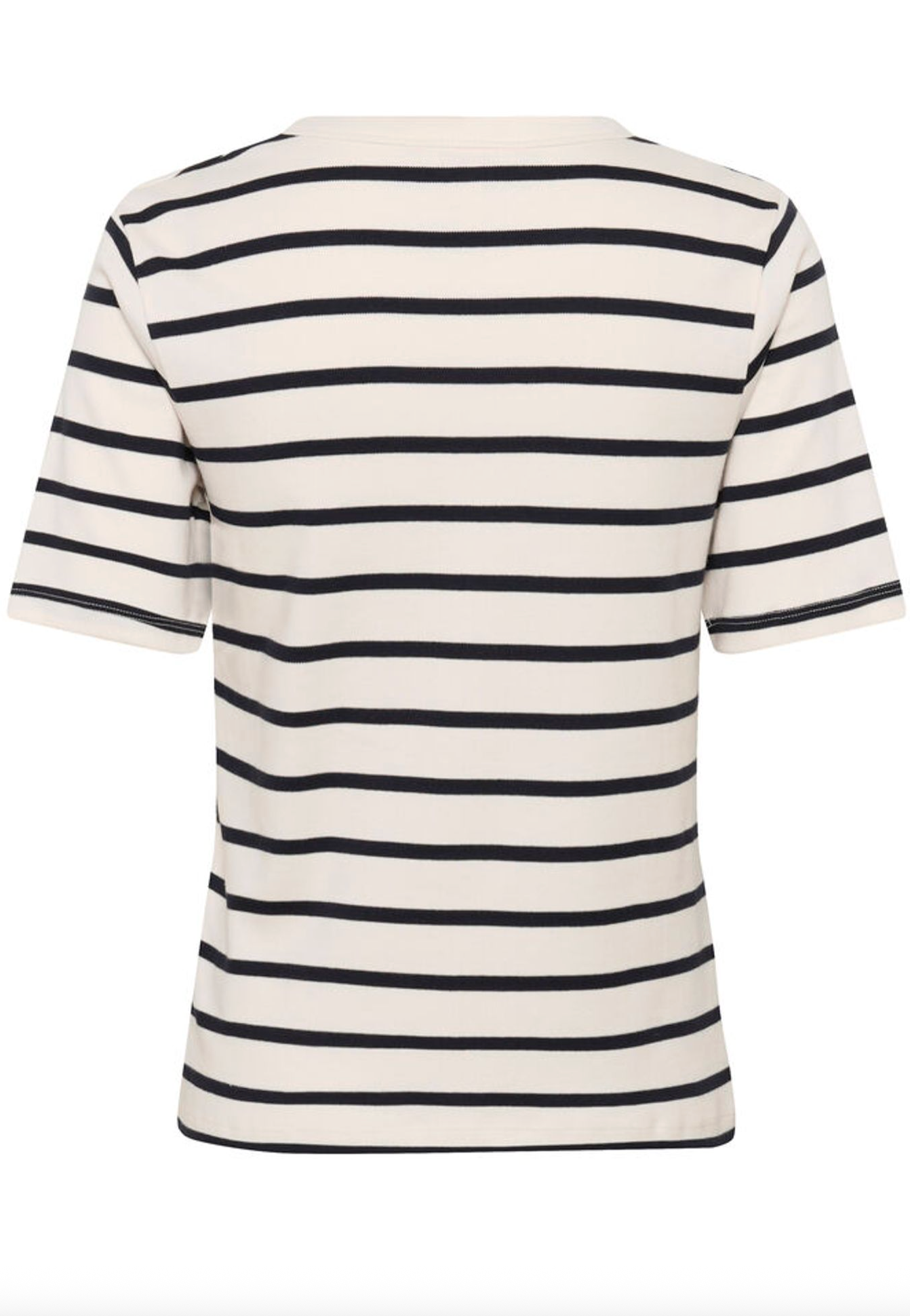 Ratana Basic Tee - Dark Navy Stripe