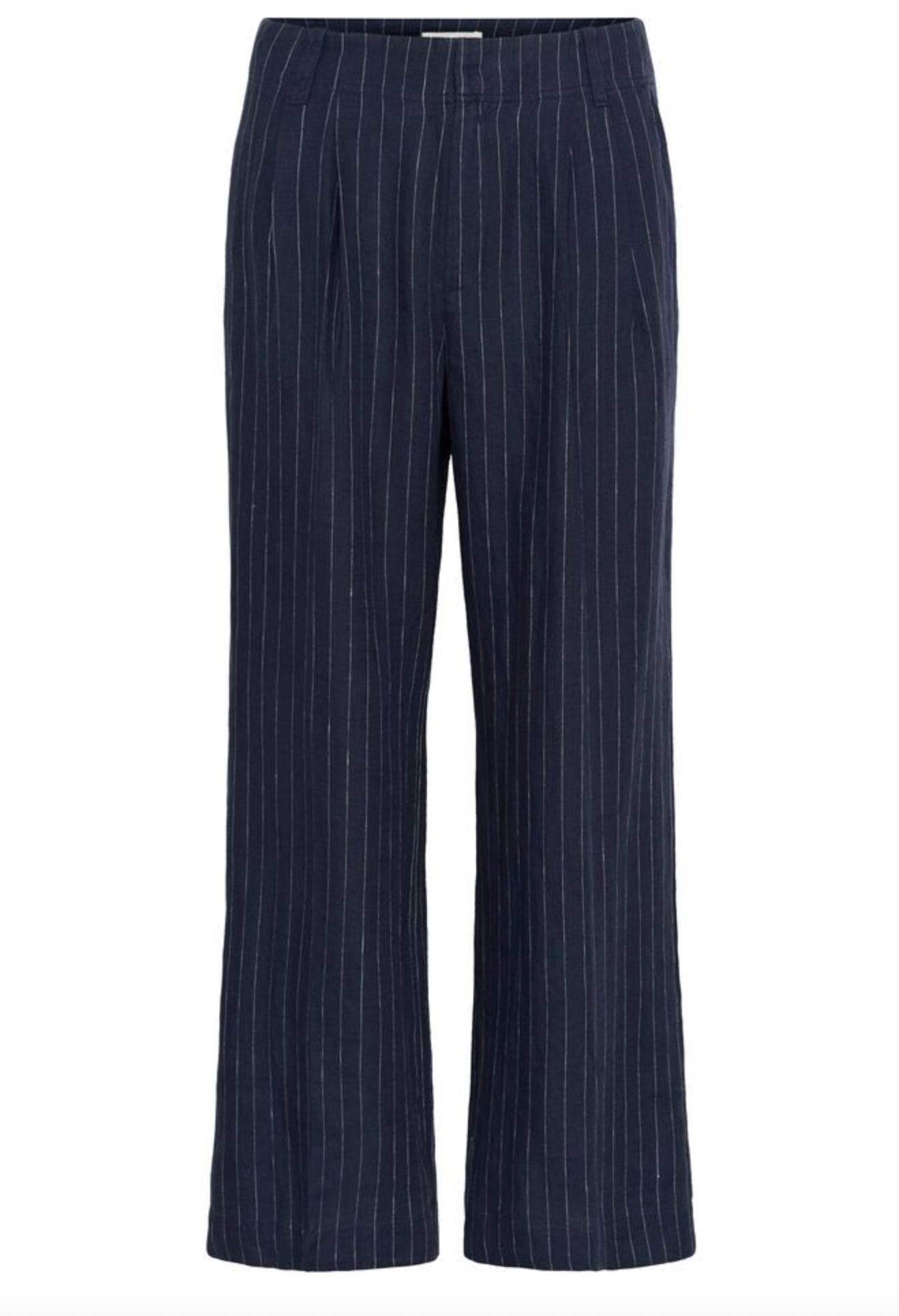 Aliya Pant - Blue Nights Pinstripe