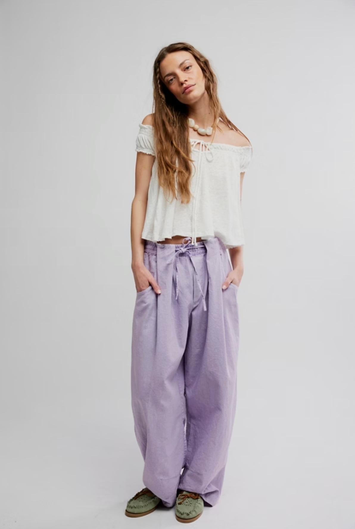 Chambers Laid Back Pull On Pant - Orchid Hush