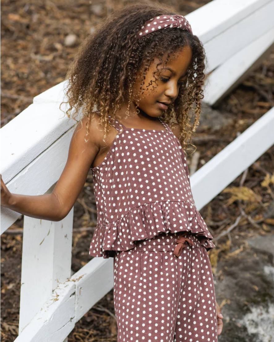 Kayli Set - Chocolate Polka Dot