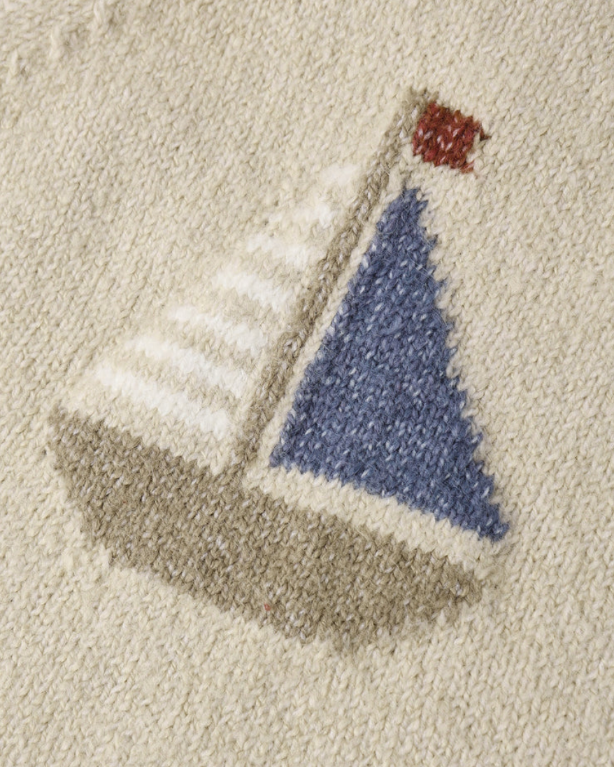 Fisher Romper - Sailboat