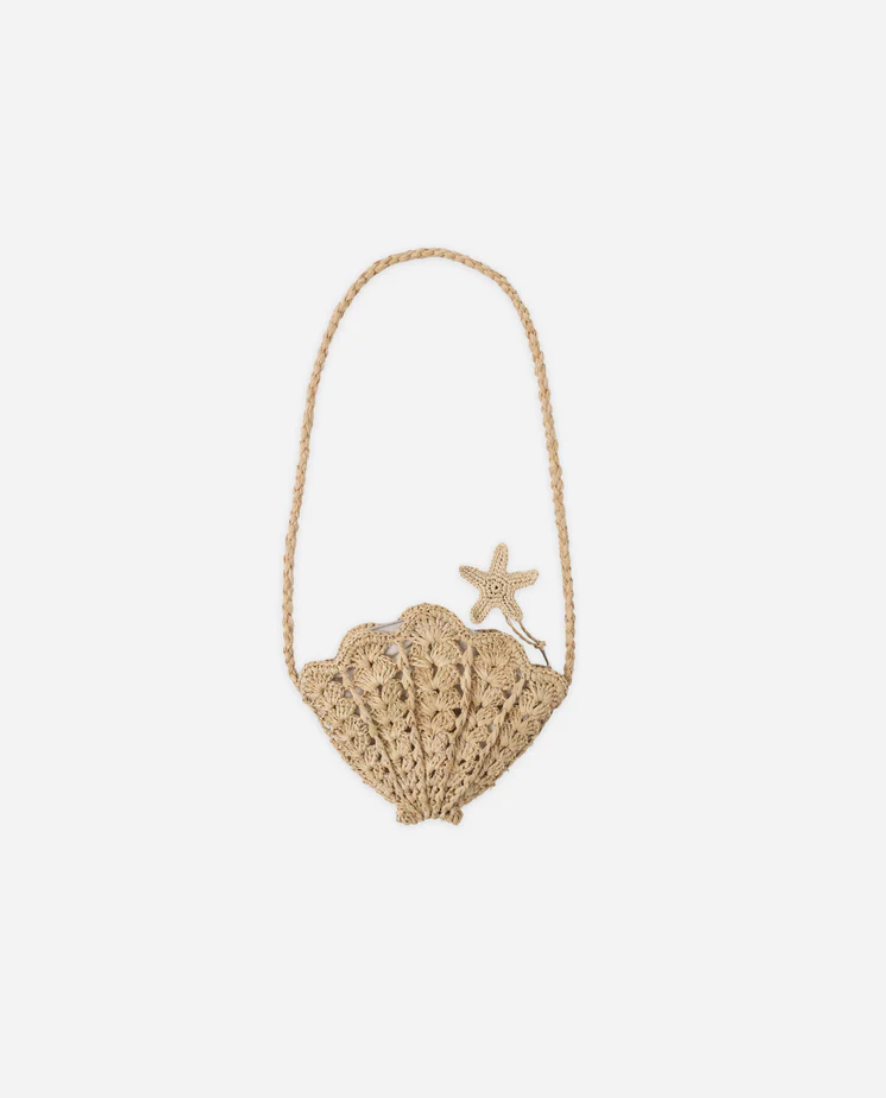 Shell Purse - Straw
