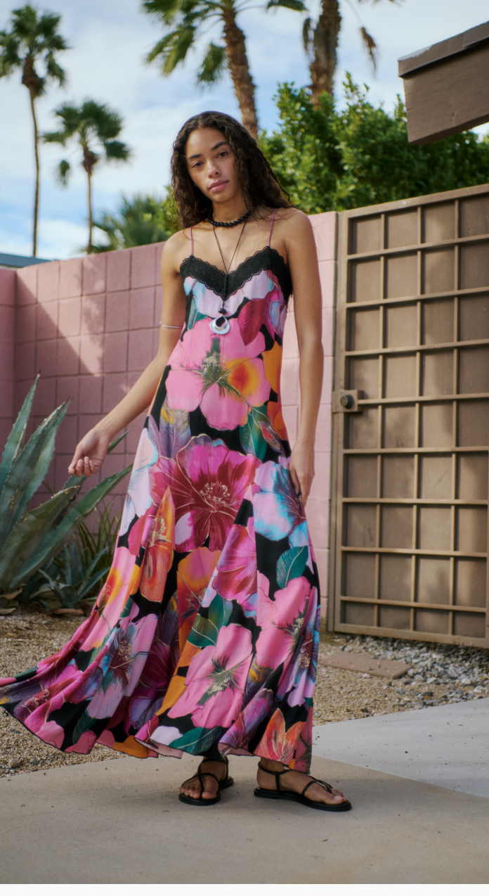 Bloom Spell Maxi - Desert Rose