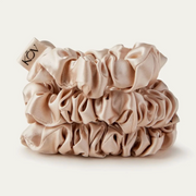 Silk Scrunchie Trio Champagne - KOV