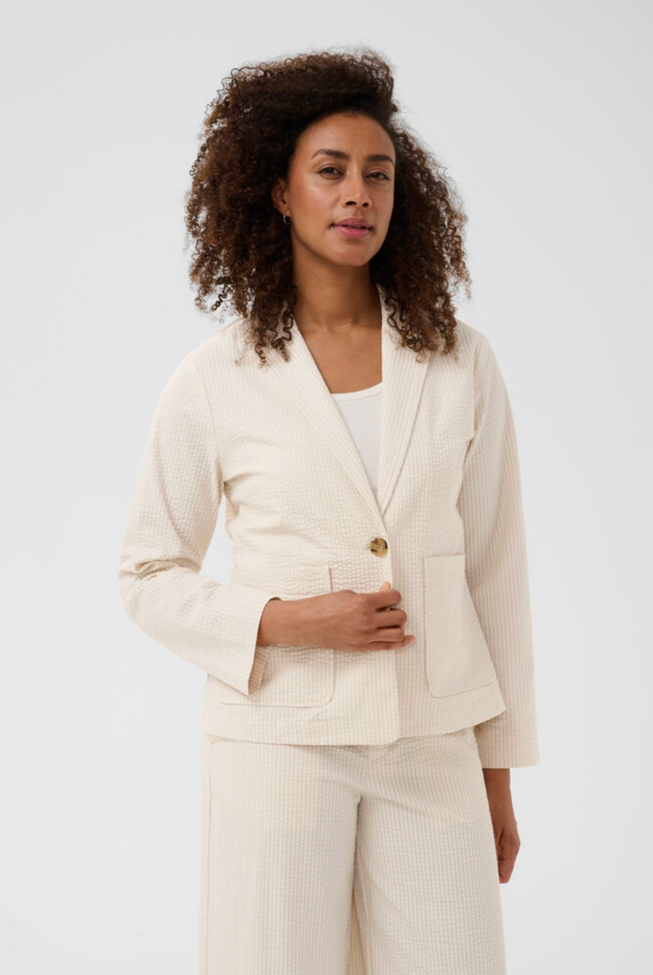 Briddi Blazer - Whisper White