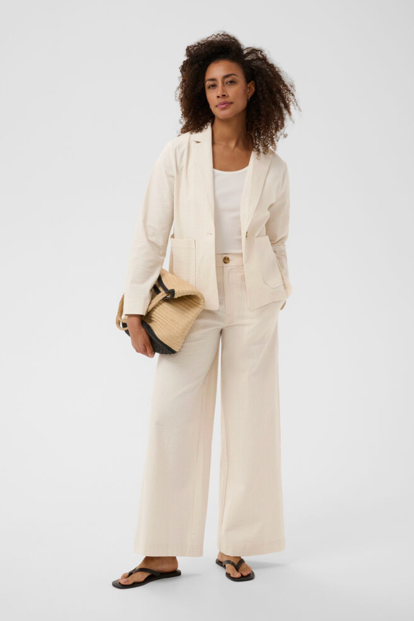 Briddi Blazer - Whisper White