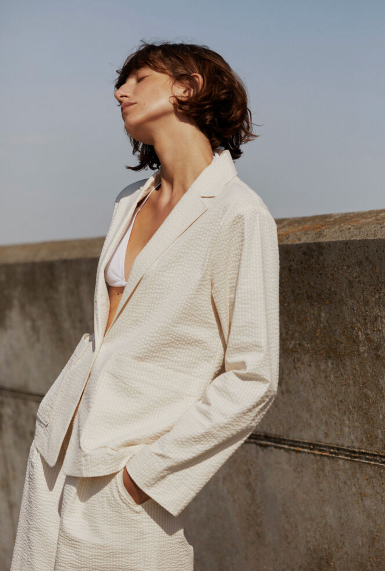 Brita Pant - Whisper White