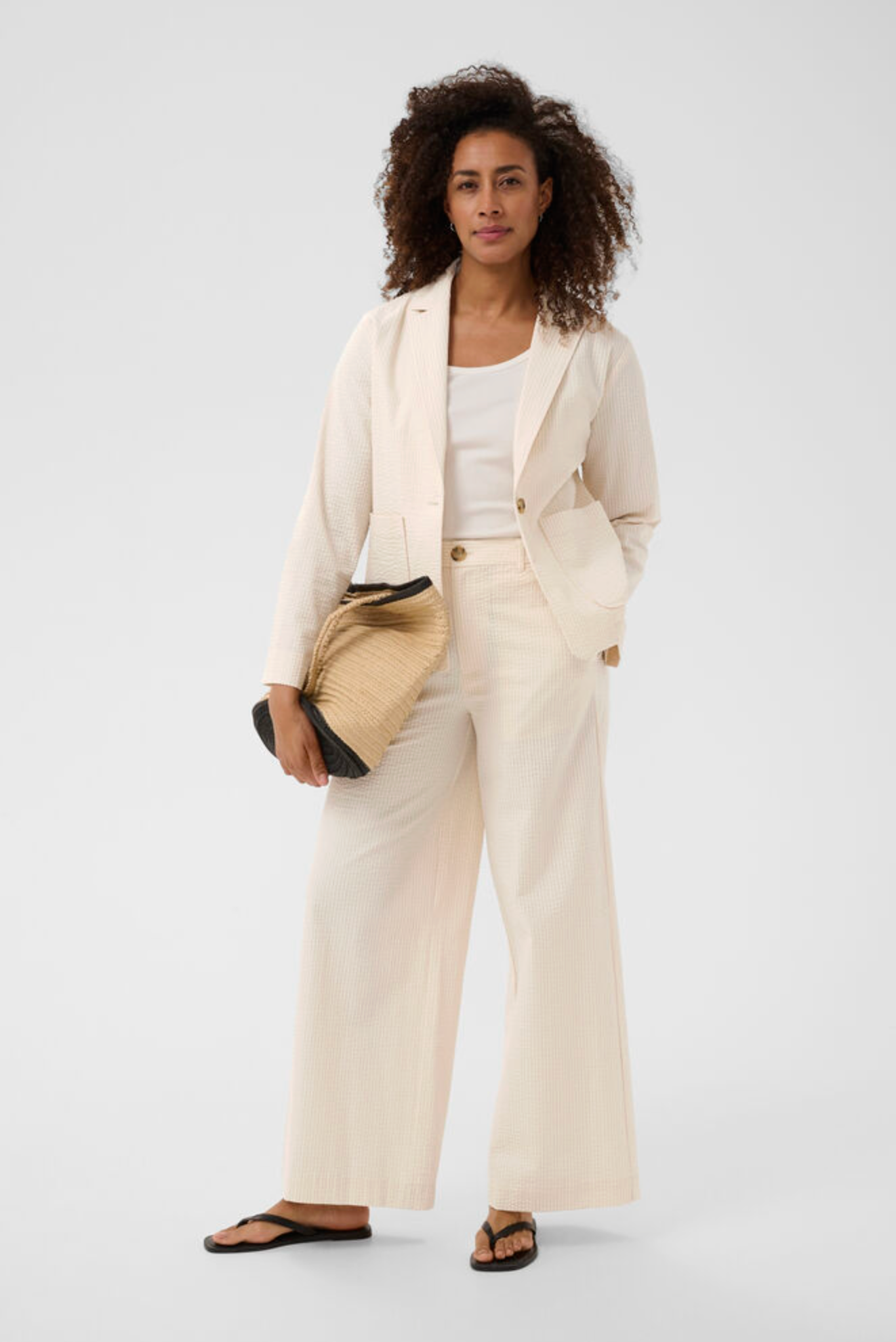 Brita Pant - Whisper White