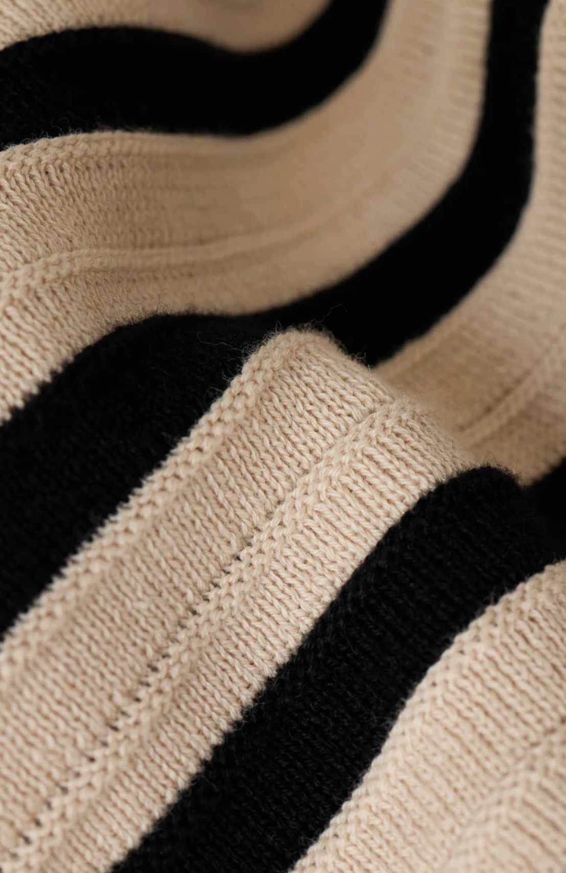 Emori Striped Muscle Tank - Natural