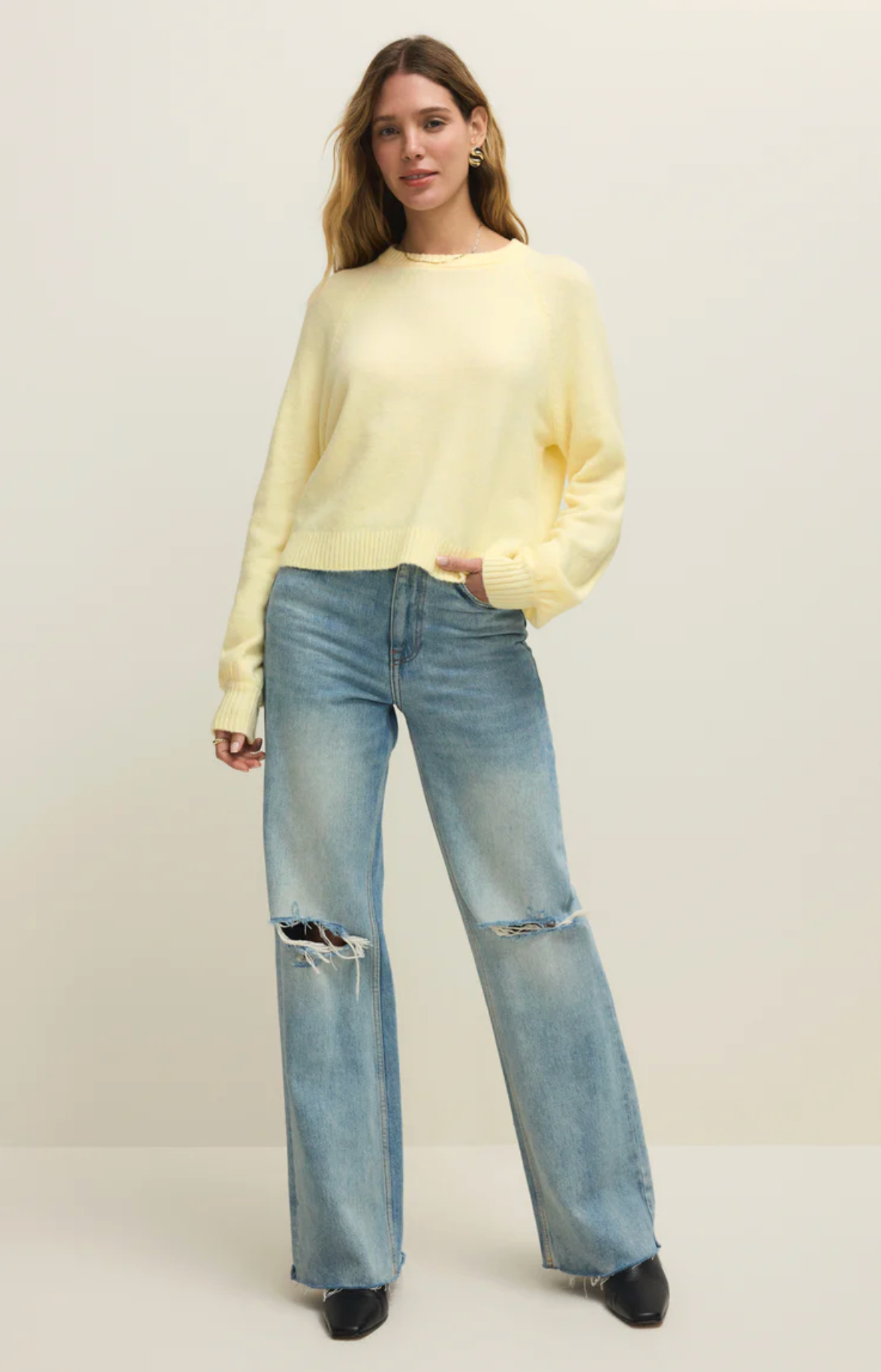 Coming Up Sweater - Pineapple