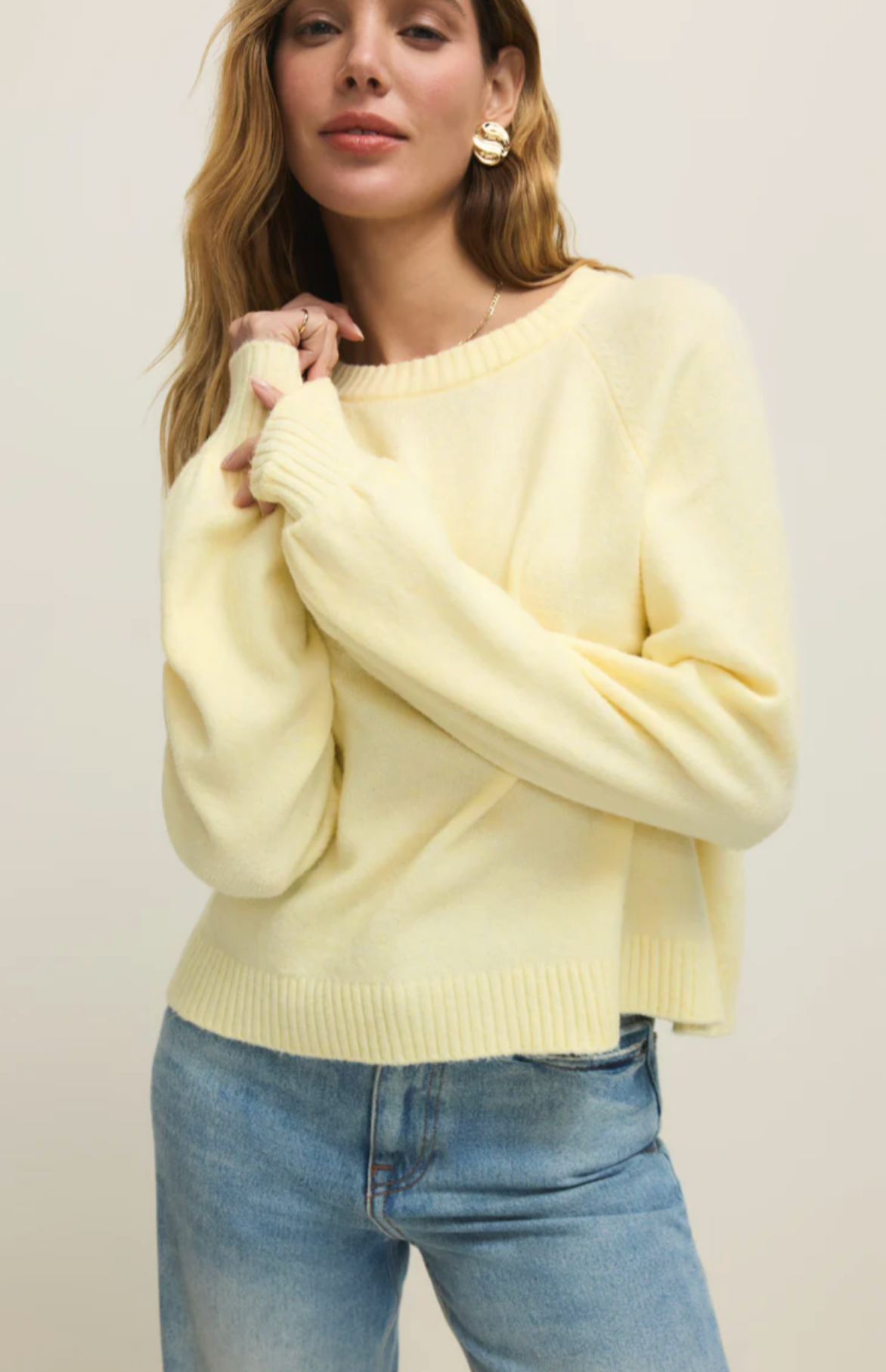 Coming Up Sweater - Pineapple