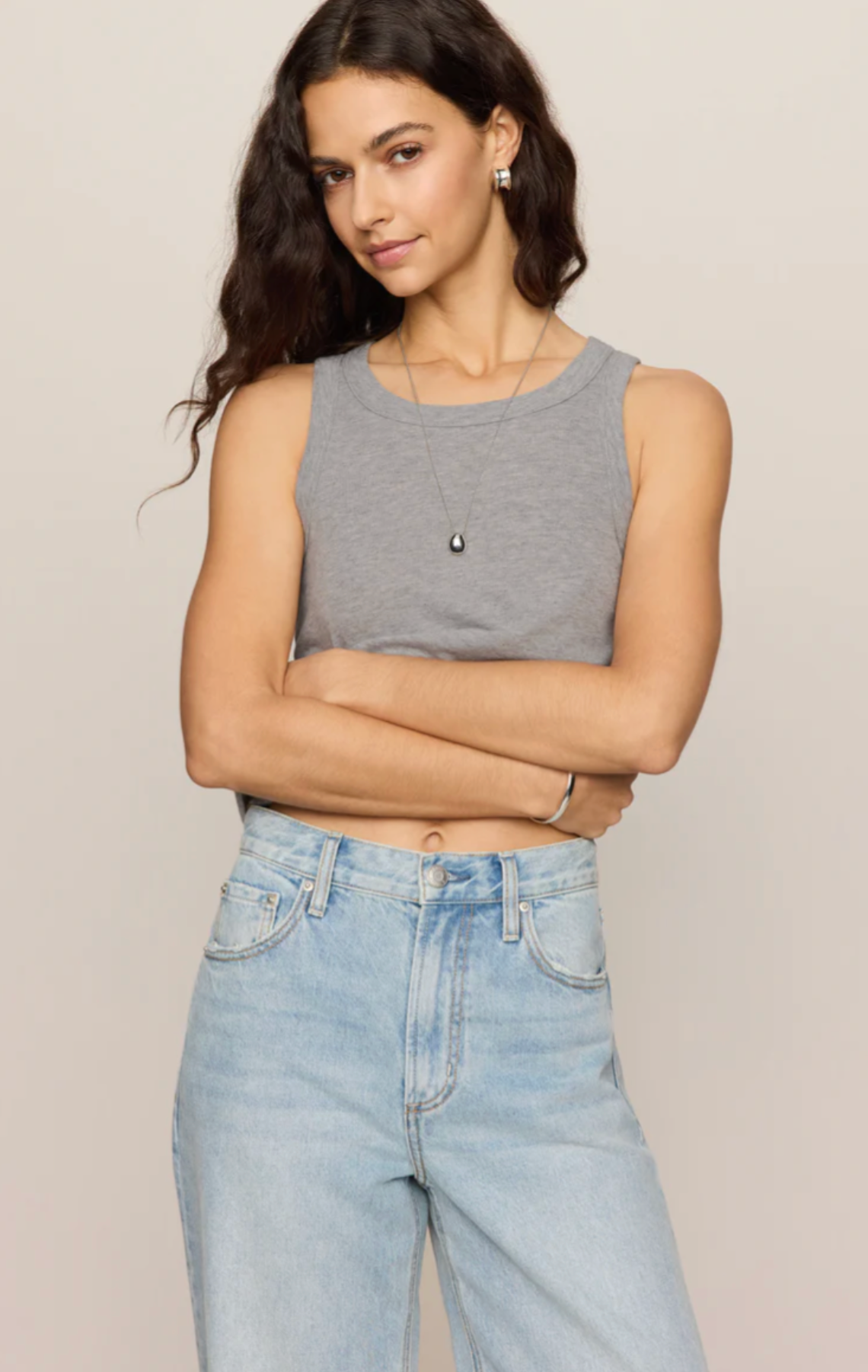 Select Tank - Heather Grey