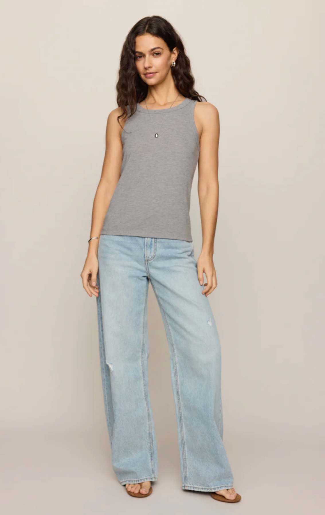 Select Tank - Heather Grey
