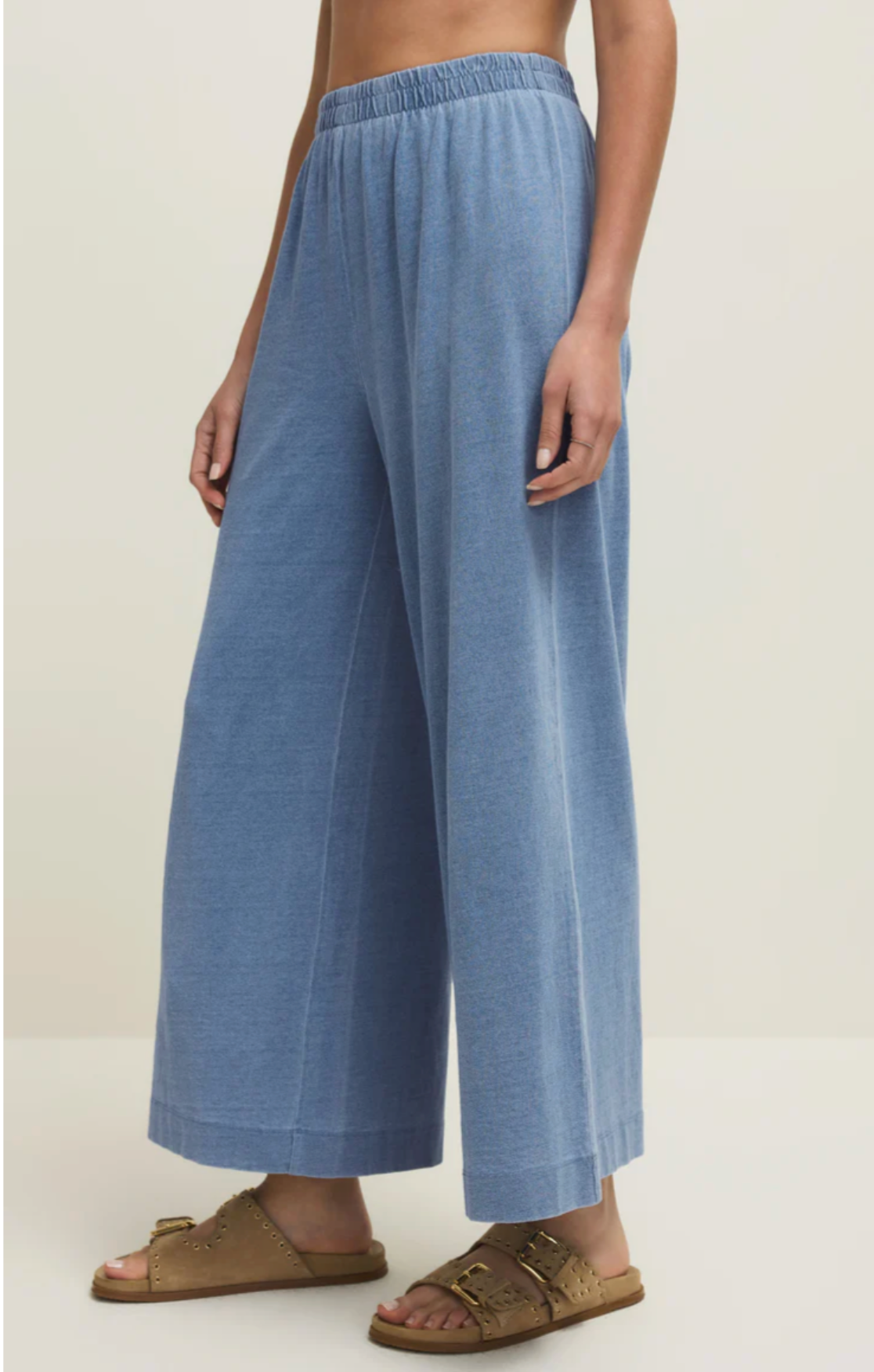 Scout Jersey Denim Pant - Santorini Indigo