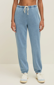 Downtown Knit Jogger - Ocean Air