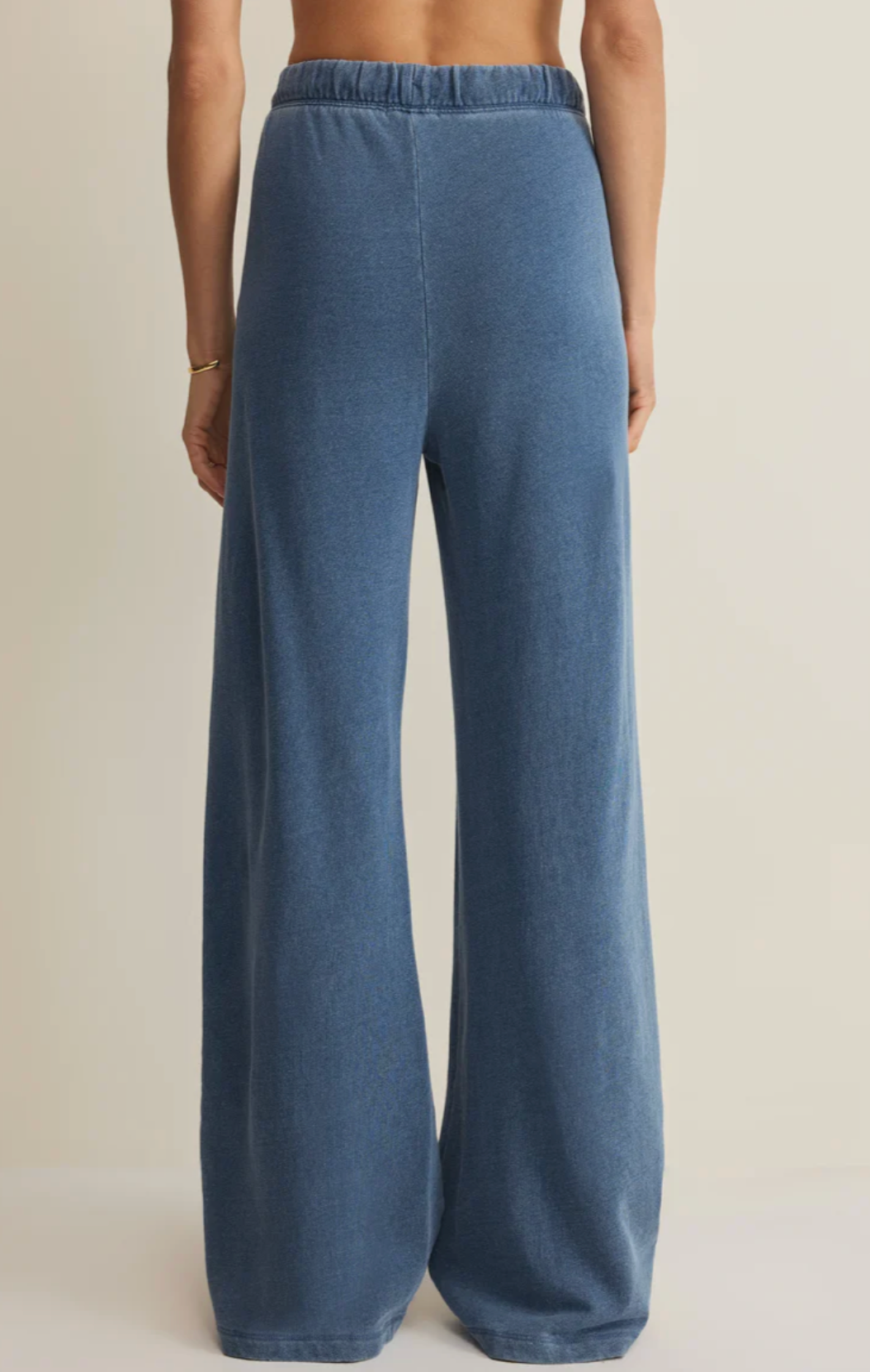 Hunter Knit Denim Pant - Calypso Air Blue