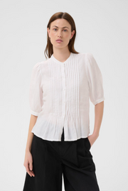 Alesia Blouse - Bright White
