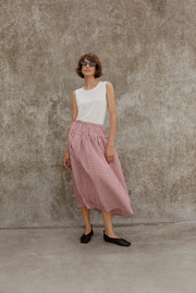 Buena Sleeveless Top - Whisper White