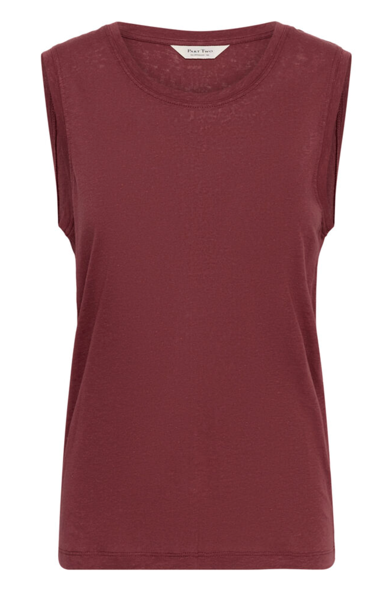 Buena Sleeveless Top - Burnt Russet