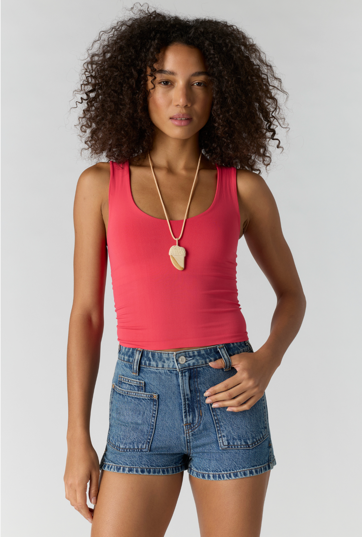 Clean Lines Cami - Tart Berry