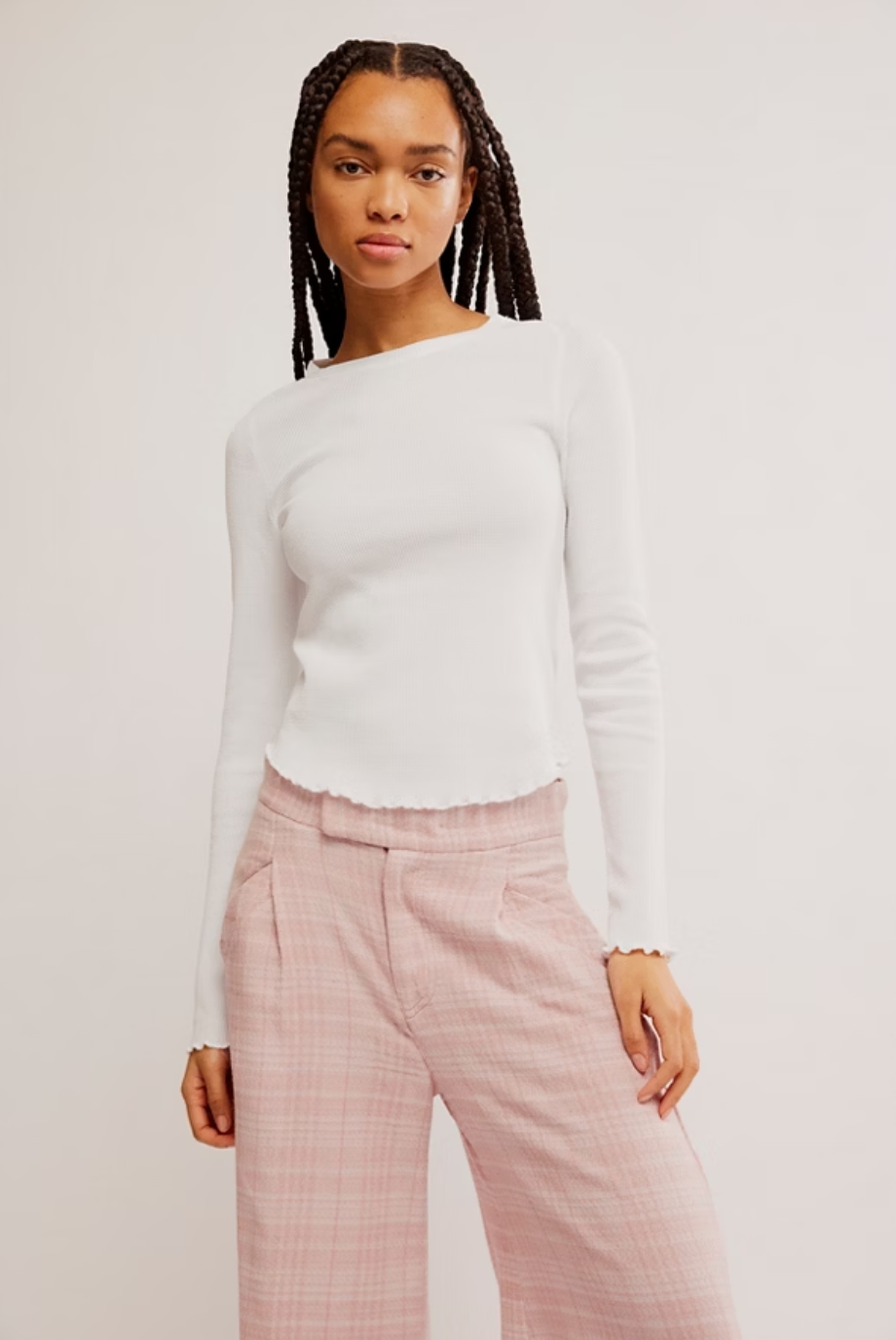 Easy Does It Tee - White