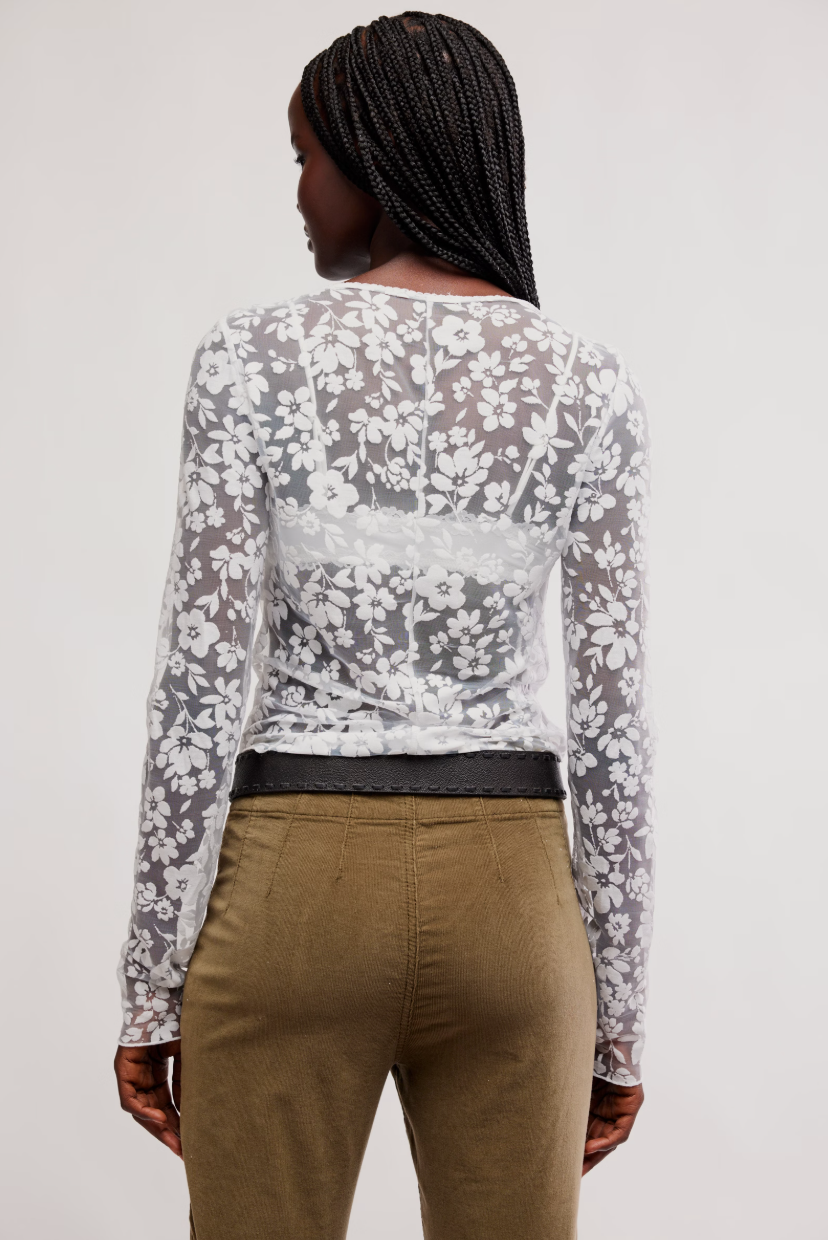 Early Sunsets Layering Top - Ivory