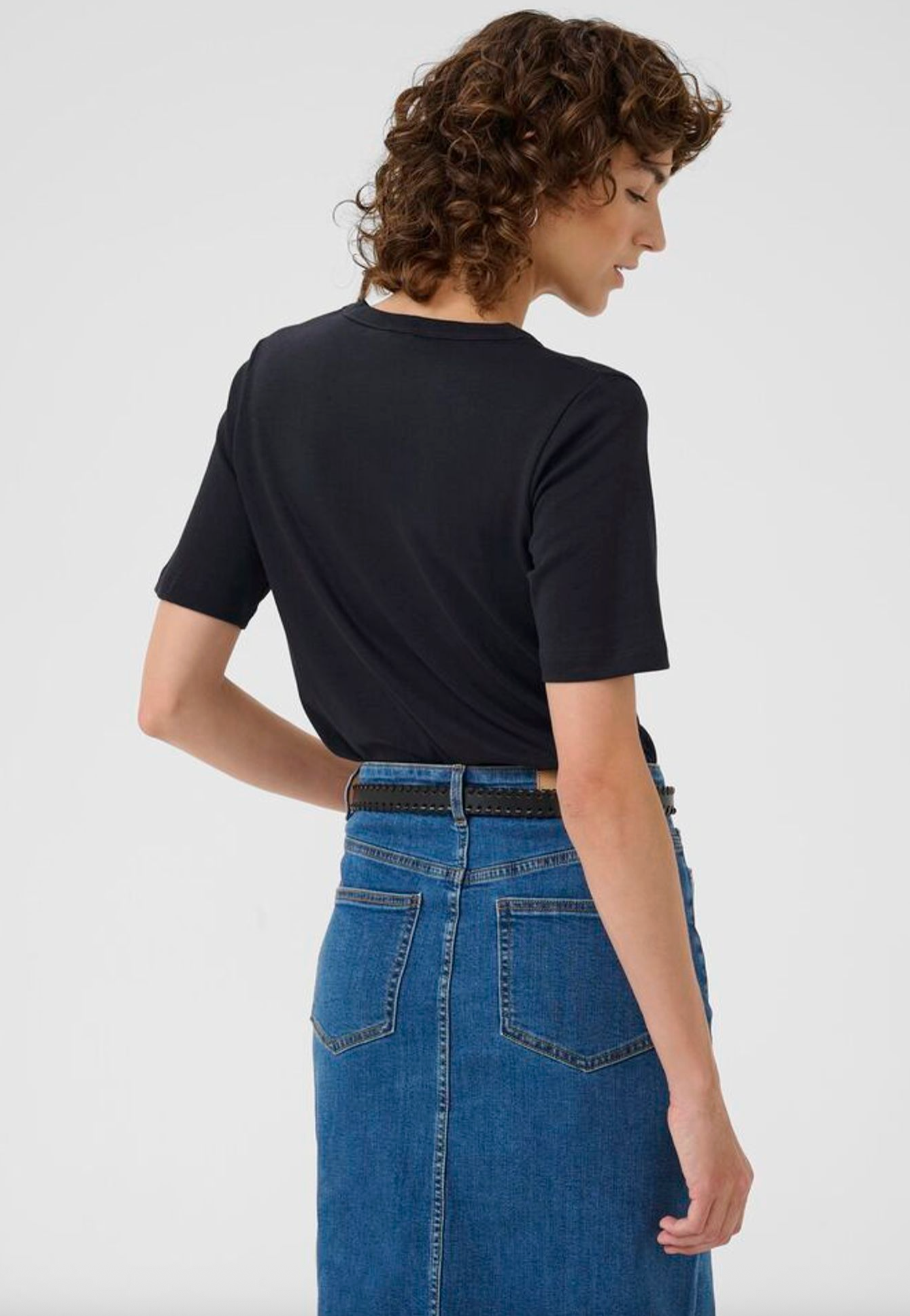 Ratana Basic Shirt - Dark Navy