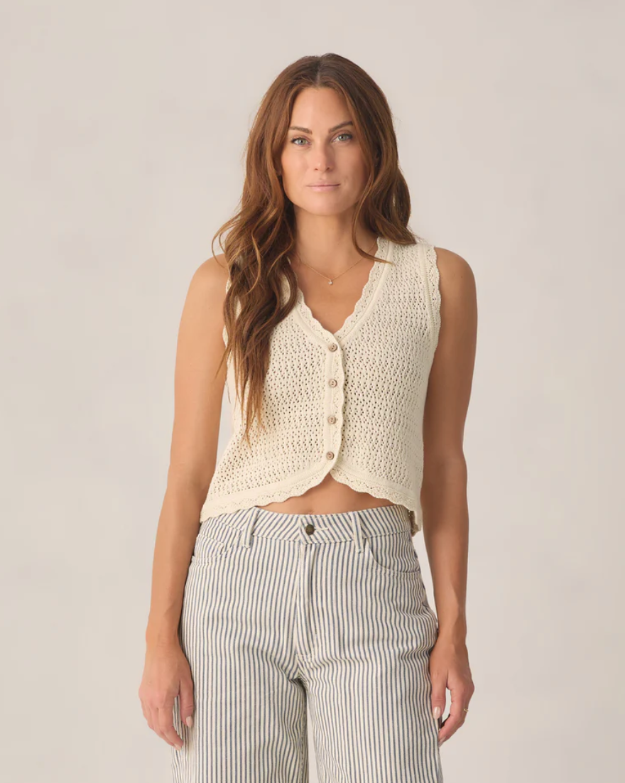 Knit Vest - Natural