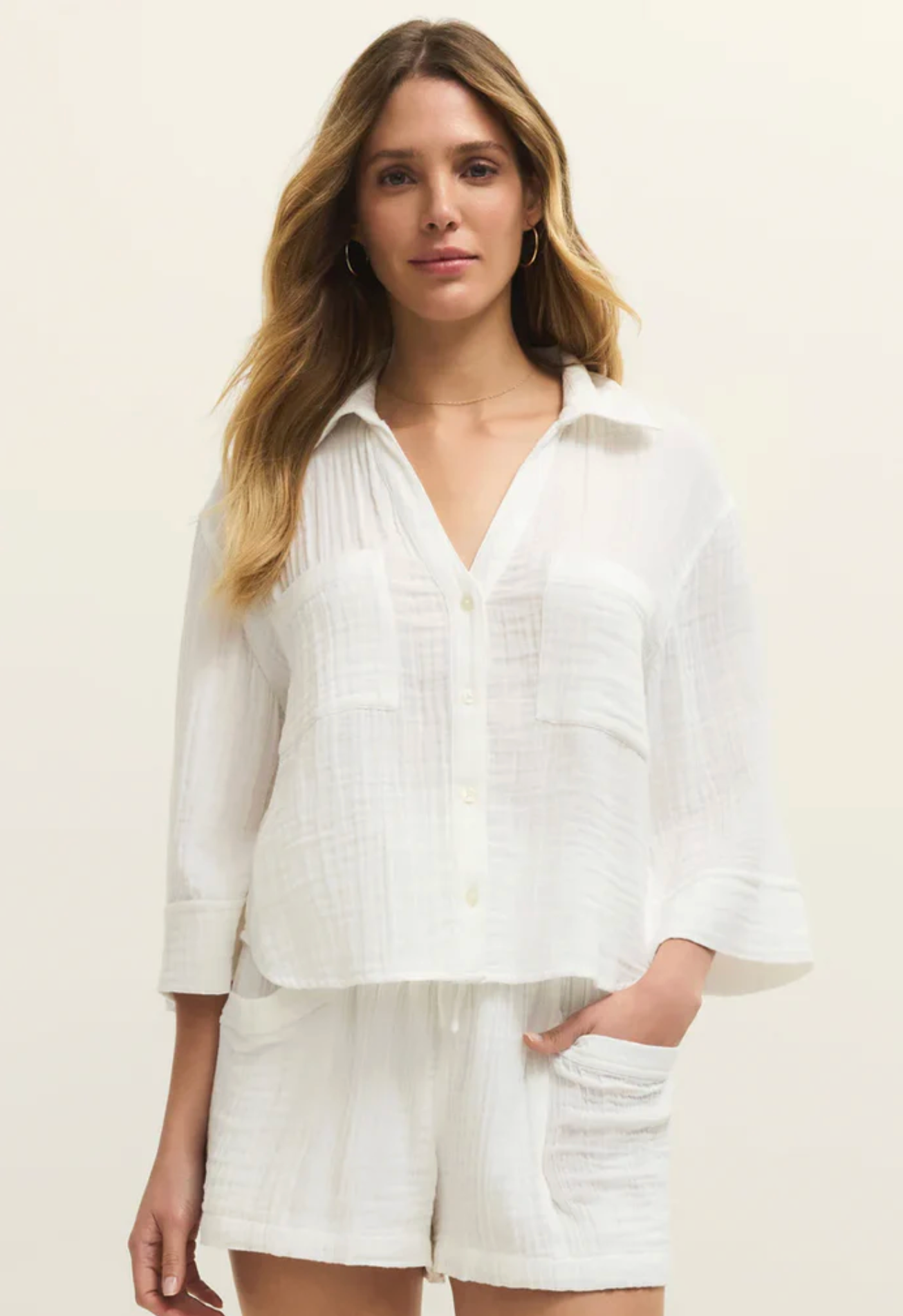 Helena Shirt - White