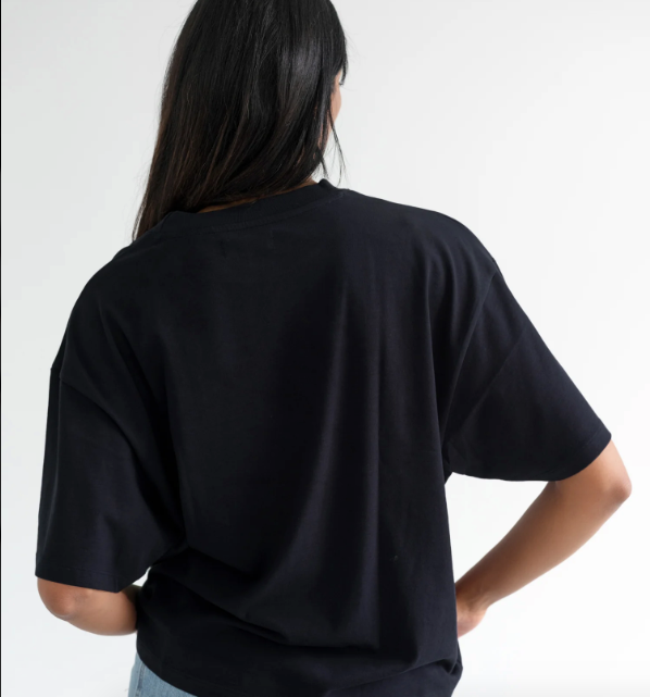 Boxy Tee - Navy