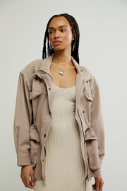 Ayra Utility Jacket - Cashmere