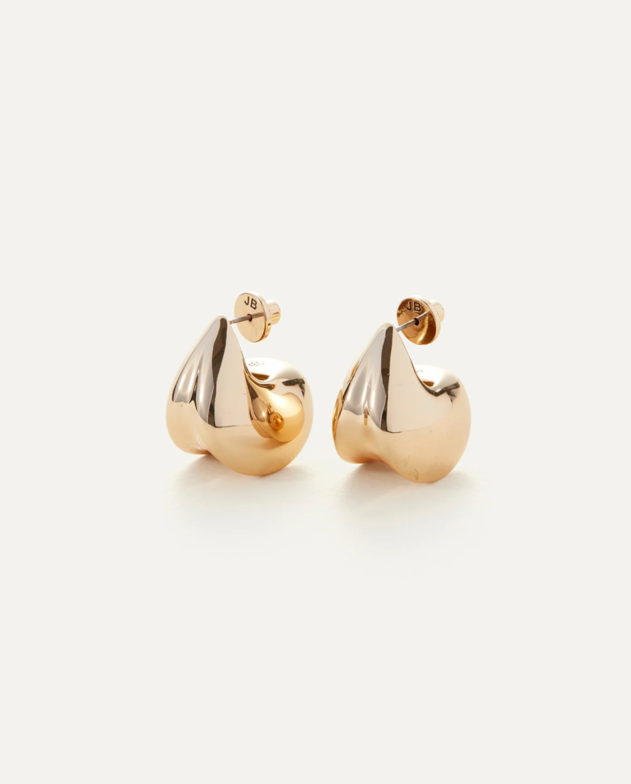 Nouveaux Puff Earrings - Gold