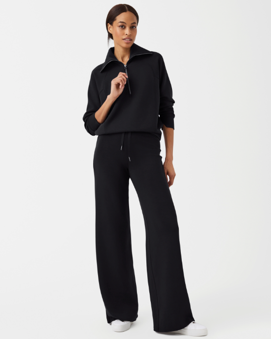 Spanx® Airessentials Half Zip - Black