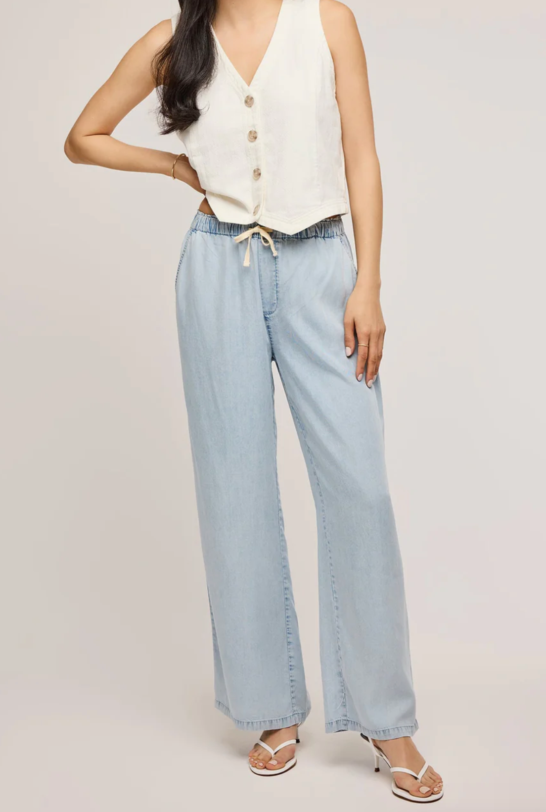 Elio Chambray Pant